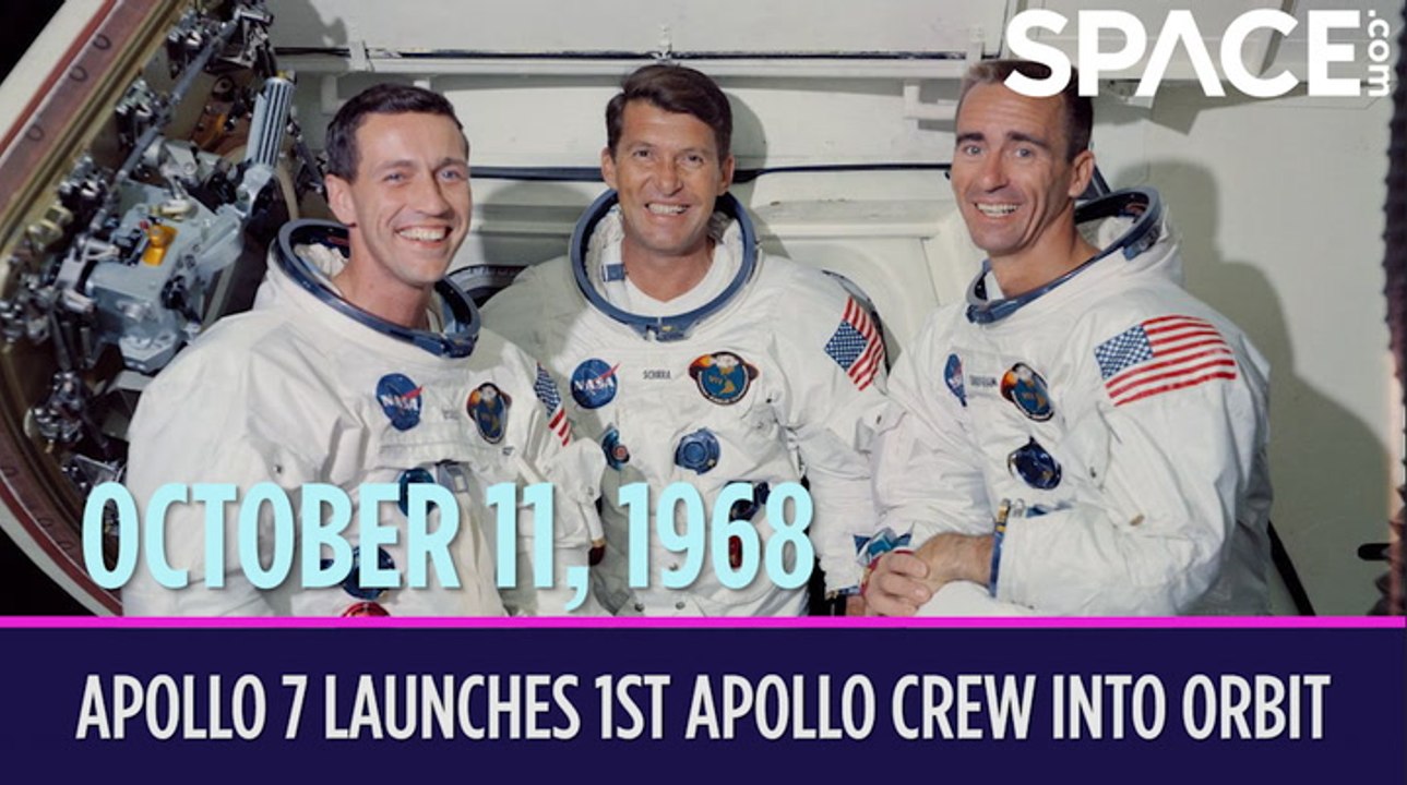 OTD in Space - October 11: Apollo 7 Launches the 1st Apollo Crew into Orbit