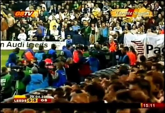 Leeds United 2 - 2 Galatasaray 1999-2000 UEFA Kupası Yarı Final 2. maçı.