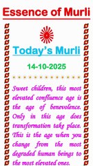 🇲🇰 Essence of Murli 14 October 2025 English in Male Voice| #brahmakumaris #madhuban #shantivan