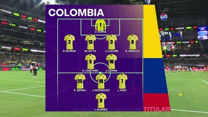 OFICIAL: estos son los once titulares de la Selección Colombia en el partido amistoso contra México