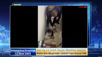 Van'da 11 Yıllık Kaçak Müebbet Hapisli Katil Ele Geçirildi: JASAT'tan Kaçış Yok