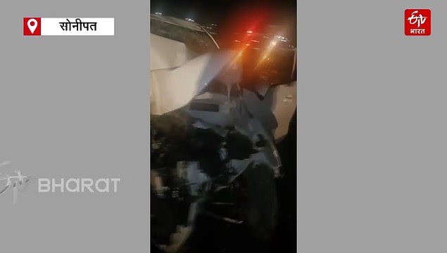 हरियाणा के सोनीपत में भीषण सड़क हादसा, जम्मू-कटरा एक्सप्रेसवे पर रोड रोलर से टकराई कार, 4 की मौत
