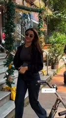 Bollywood Actress Saiee Manjrekar Seen at Andheri Market 🌹🔥❤️