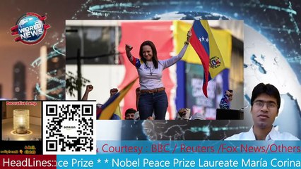 María Corina Machado Wins Nobel Peace Prize MHM NEWS