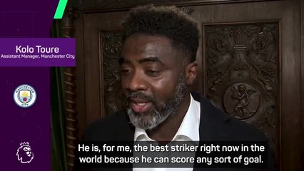 Haaland 'the best striker in the world' - Kolo Toure