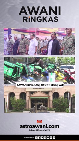 #AWANIRingkas 12 Okt 2025 | 9AM | AWANI International