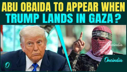 Hamas’ ABU OBAIDA TO SHOCK The World? Hamas Spox to Appear Publicly When Trump Lands in Gaza?