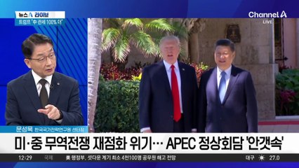 미·중 무역전쟁 재점화 위기…APEC 정상회담 ‘안갯속’
