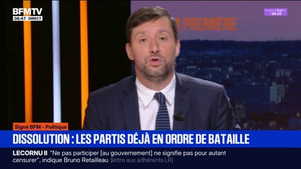 ÉDITO - Dissolution: les partis déjà en ordre de bataille