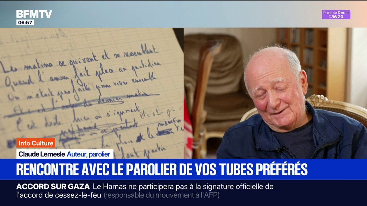 Rencontre avec Claude Lemesle, le parolier de vos chansons préférées