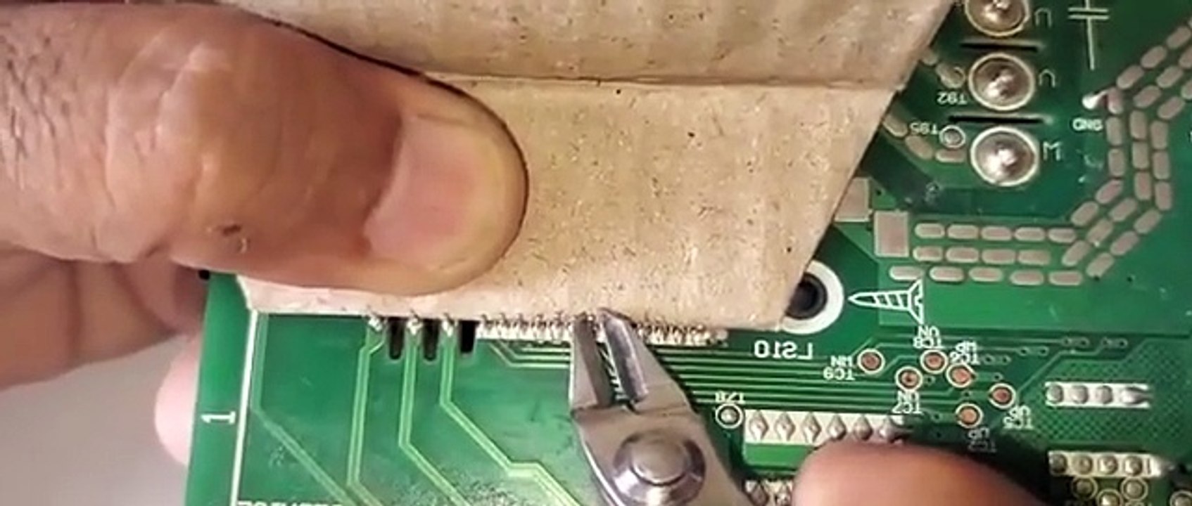 #541 Dc inverter ac IPM Intelligent power  Module Install Dc inverter ac pcb Training center Ustad Babar