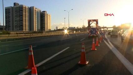 Tour De France bisiklet yarışı nedeniyle FSM Köprüsü Anadolu geçişi trafiğe kapatıldı