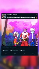 YOUNG GOKU FUNNY MOMENTS DB DAIMA💀🔥