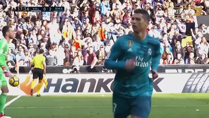 27/1/2018 Valencia C.F.- Real Madrid (1-4) Liga