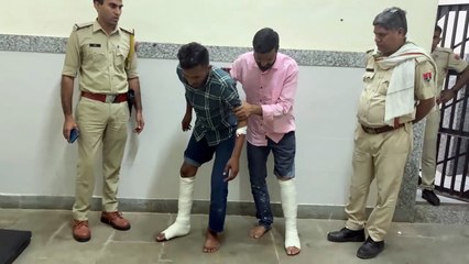 पूर्व सरपंच हरफूल जाट पर हमले के आरोप में भाजपा नेता दो पुत्र व भतीजे के साथ गिरफ्तार