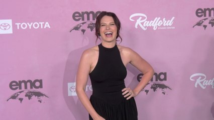 Katie Lowes 2025 EMA Awards Gala Green Carpet Arrivals