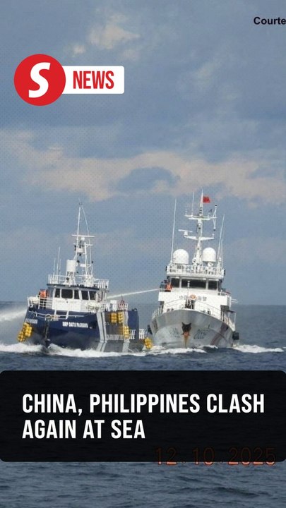 Philippines, China trade accusations over South China Sea vessel clash