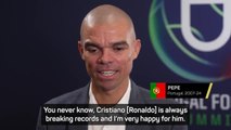 Ronaldo's retirement will be a difficult day for football - Pepe