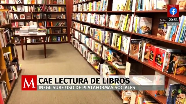 INEGI revela que jóvenes leen menos libros completos y más en plataformas digitales