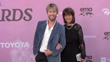 Lance Bass and Diane Bass 2025 EMA Awards Gala Green Carpet Arrivals
