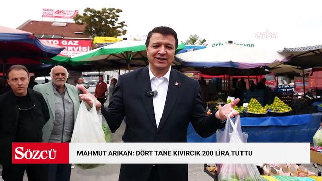 Saadet Partisi Genel Başkanı Arıkan’dan pazar ziyareti: Dört tane kıvırcık 200 lira