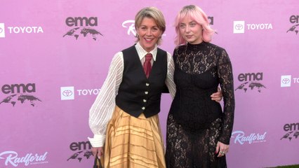Wendie Malick and Gwenn Malick 2025 EMA Awards Gala Green Carpet Arrivals