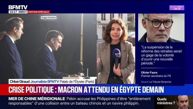 Crise politique: Emmanuel Macron sera en Égypte lundi pour soutenir le plan de paix à Gaza, alors qu'un Conseil des ministres doit se tenir pour la présentation du budget 2026