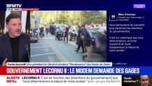 "Le plus dur, ce n'est pas de constituer un gouvernement, c'est qu'il dure plus de 14 heures", estime Xavier Iacovelli, vice-président du Sénat et sénateur Renaissance
