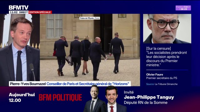 Horizons ne cherche pas des places dans un gouvernement mais à être utile humblement , déclare Pierre-Yves Bournazel, conseiller de Paris et secrétaire général de Horizons