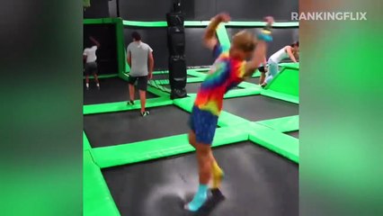 Best Trampoline Fails _ Try Not to Laugh Challenge 🤣 # funny video