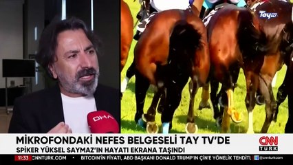 At yarışlarının sesi Yüksel Saymaz'ın hayatı belgesel oldu