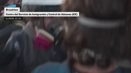 Detenciones frente a un centro de ICE en Illinois