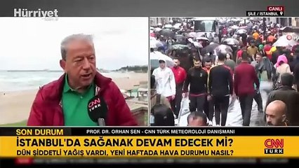 İstanbul'da sağanak devam edecek mi?