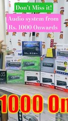 Audio system from Rs.1000 Onwards. Don't Miss this time. Hurry up. Call_ 98944 22322.