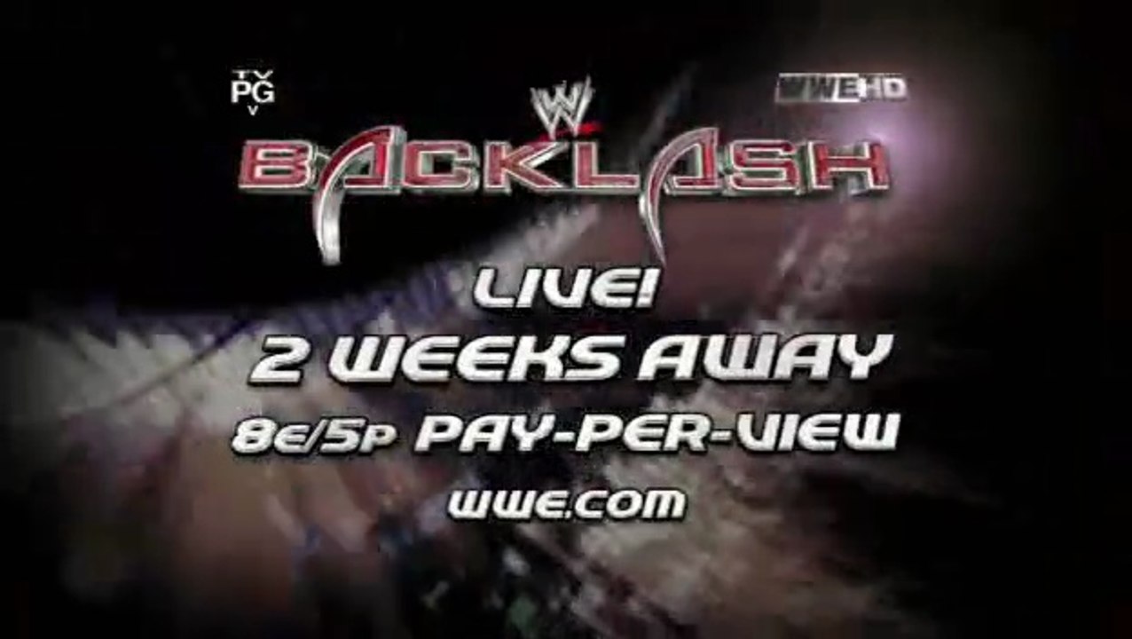 Randy Orton, Cody Rhodes, Ted Dibiase vs Triple H, Batista & Shane McMahon | Backlash 2009 - Commercial
