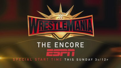 WrestleMania 35 - This Sunday on ESPN