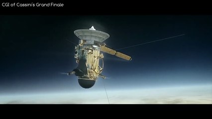 Lo que la sonda CASSINI vio en el planeta SATURNO