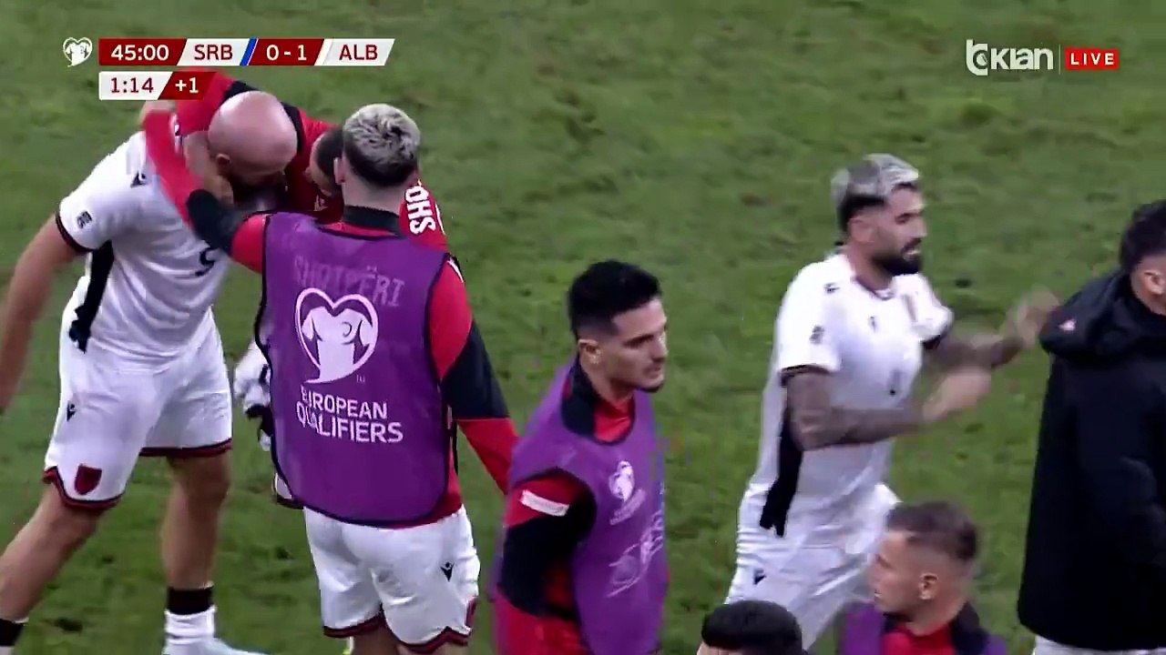 Gooool i Rey Manaj kundër Serbisë/ Serbi 0 - 1 Shqipëri (FIFA World Cup 2026 - UEFA European Qualifiers)
