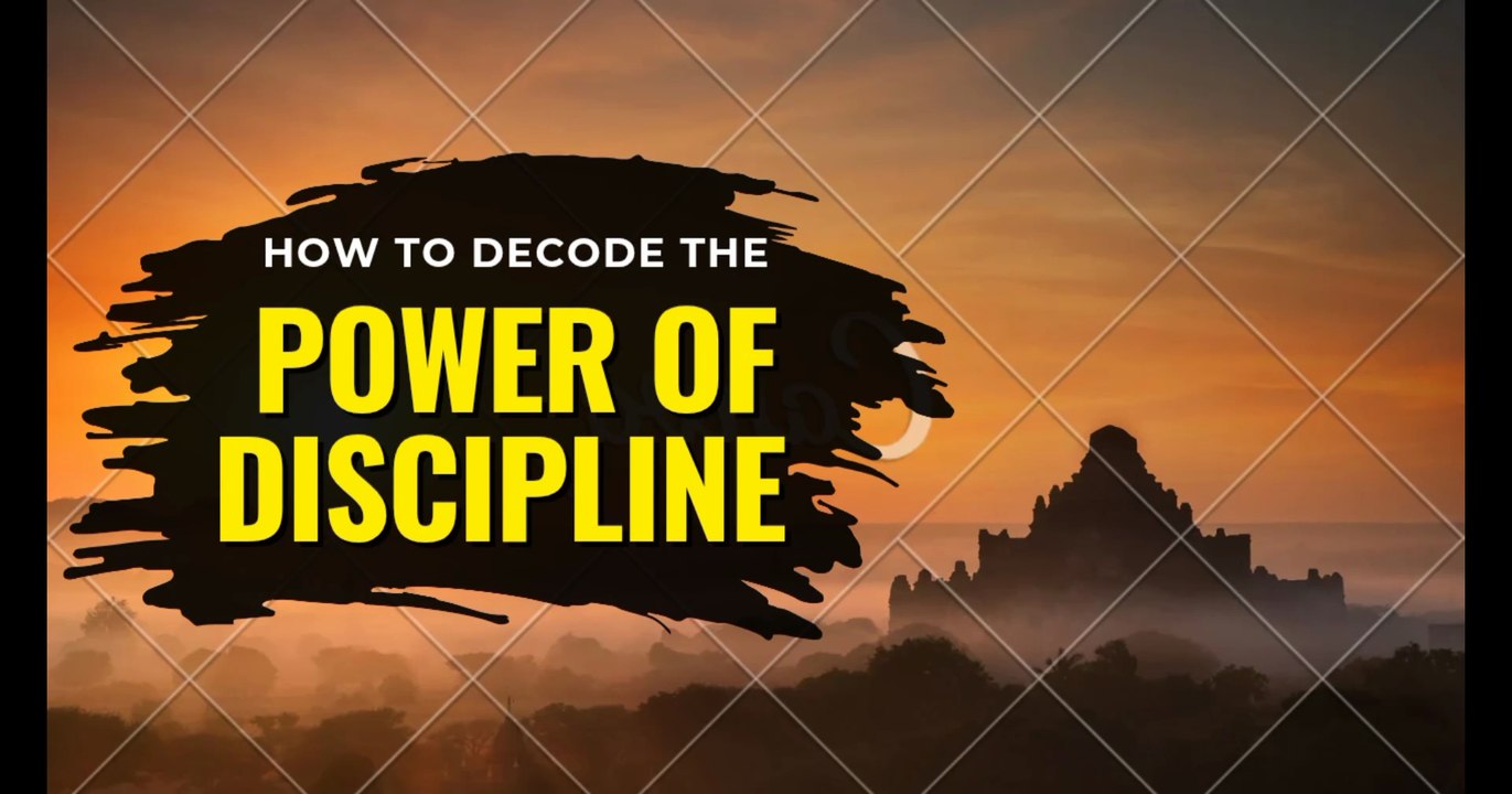 “The Power of Discipline 💥 | Best Motivational Speech | Success Starts With Self Control”