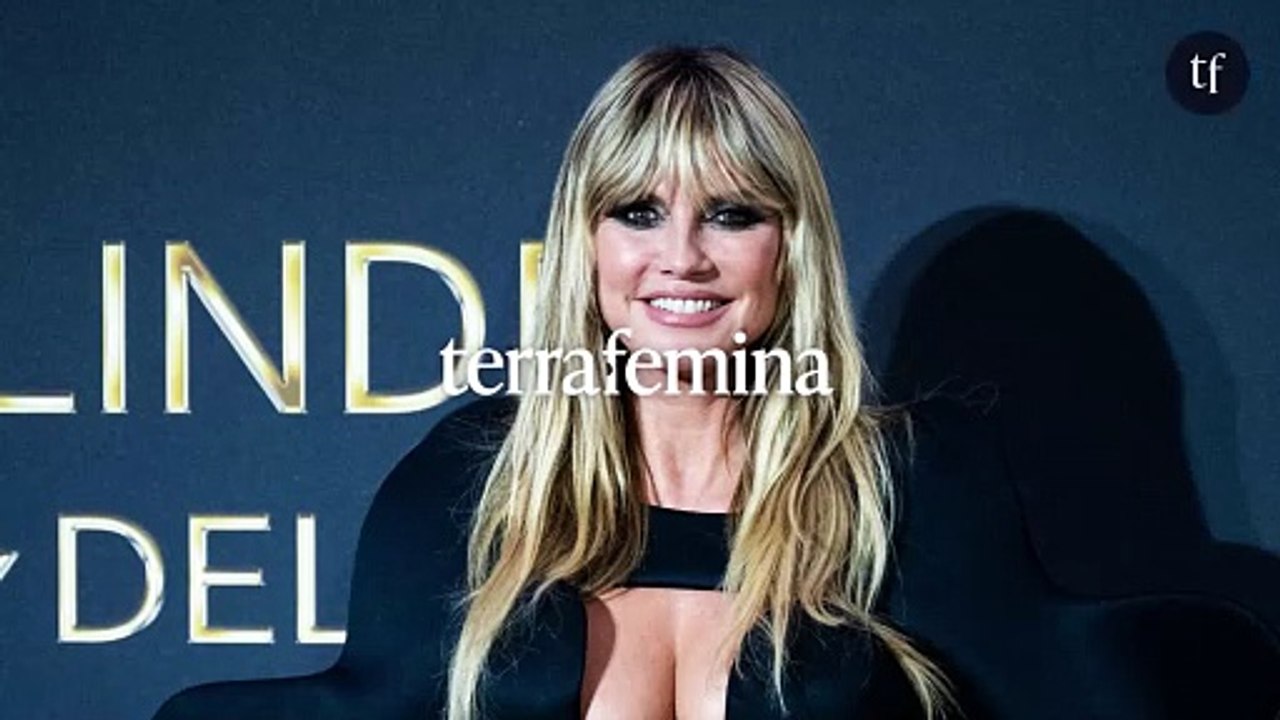 "Elle n'en a pas marre de montrer ses seins ?" : Heidi Klum critiquée pour sa "tenue provocante" sur le tapis rouge