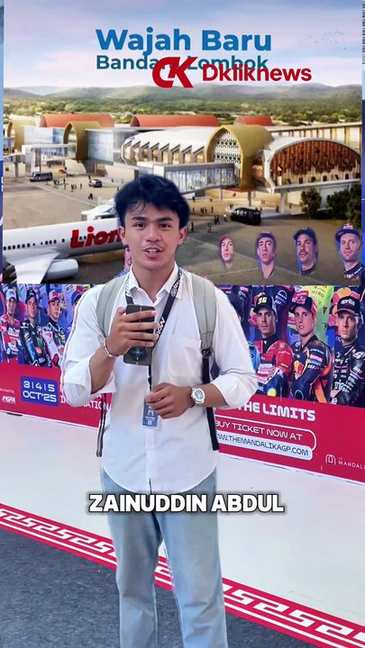 Suasana Bandara Internasonal Lombok  Ikut Berdenyut Jelang MotoGP 2025