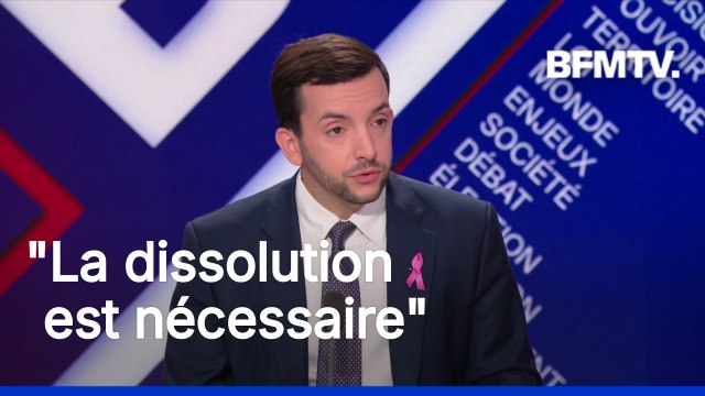 Gouvernement, crise politique, budget... L'interview en intégralité de Jean-Philippe Tanguy (RN)