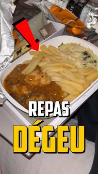 POURQUOI LES REPAS D’AVION SONT PAS BON ?