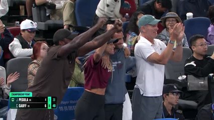 Wuhan - Gauff remporte la finale 100% américaine face à Pegula