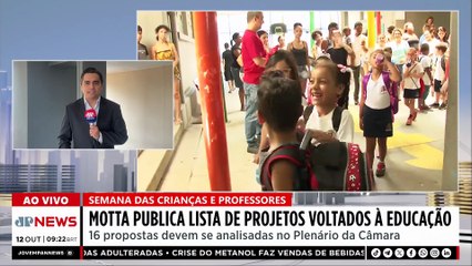 Hugo Motta anuncia que Câmara terá semana de votação de projetos sobre educação