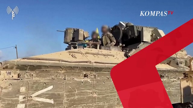 Usai Gencatan Senjata, Ini Penampakan Truk Bantuan hingga Tank Israel di Jalur Gaza