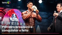 Ramon Dino faz história no fisiculturismo e é campeão de categoria no Mr. Olympia