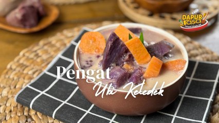 Pengat Ubi Keledek Ala Kampung, Lemak Manis Memikat Rasa