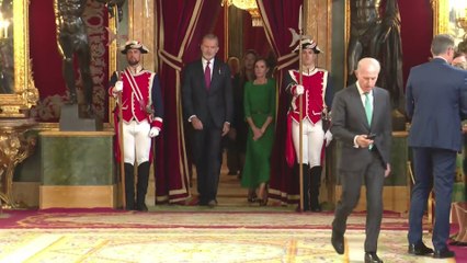 Besamanos en Zarzuela con los Reyes, 12 octubre