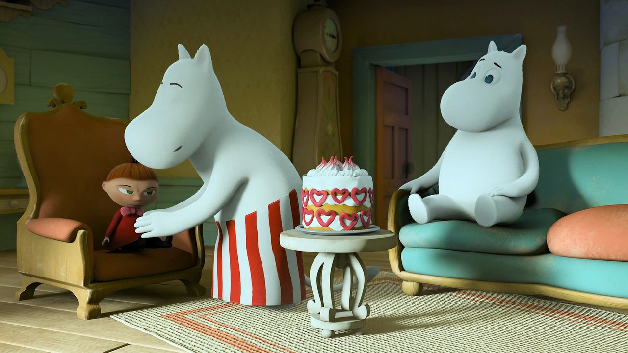 Muminki - cz 10 , 11 i 12    Pokojówka Mamy Muminka ...